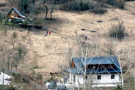 obhliadky zosuv Liscak