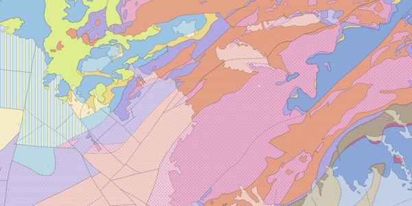 Tektonická mapa podložia terciéru vnútorných Západných Karpát