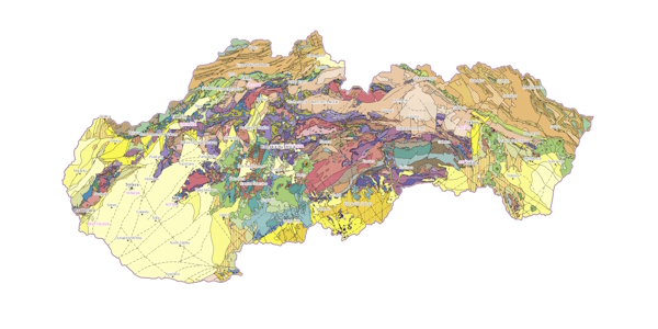 Prehľadné geologické mapy