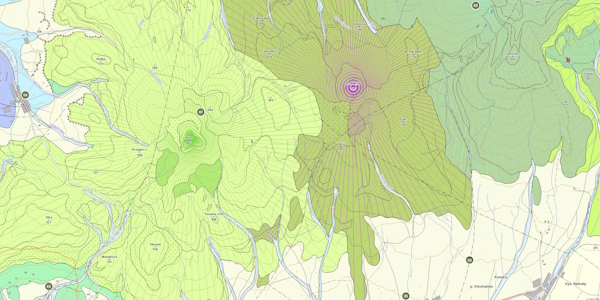 Geologicko-náučná mapa Vihorlatských vrchov