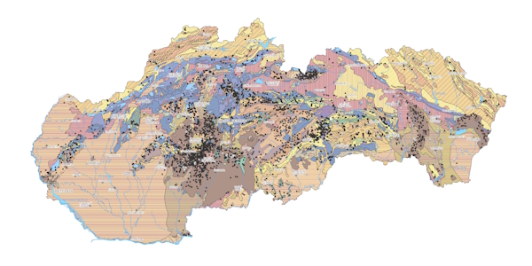 Geochemický atlas Slovenskej republiky, časť III: Horniny