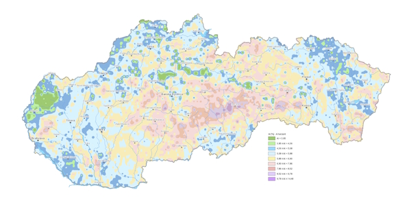 Geochemický atlas Slovenskej republiky, časť V: Pôdy