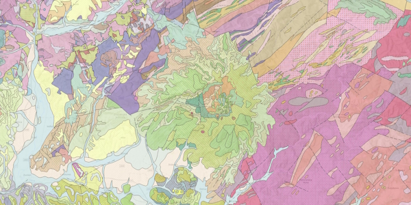 Prehľadná geologická mapa