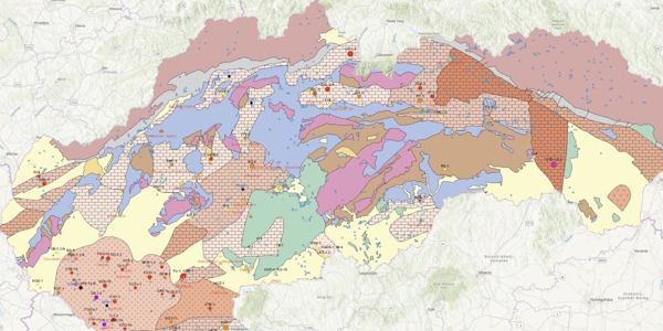 Atlas krajiny Slovenskej republiky - Zdroje geotermálnych a minerálnych vôd